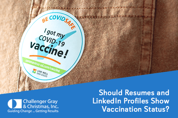 Vaccination Status And The Resume