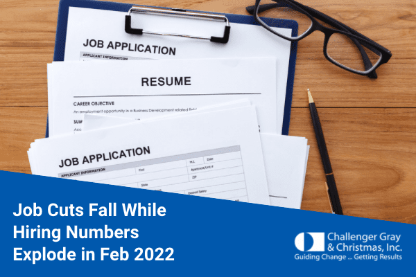 Challenger Job Cuts Feb 2022