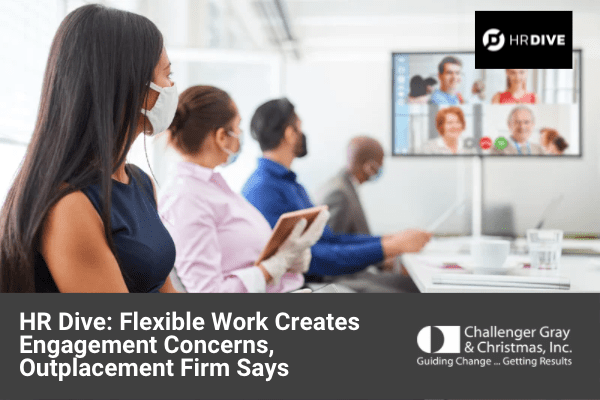 HR Dive News Coverage of Flex and Hybrid Employee Needs March 2022
