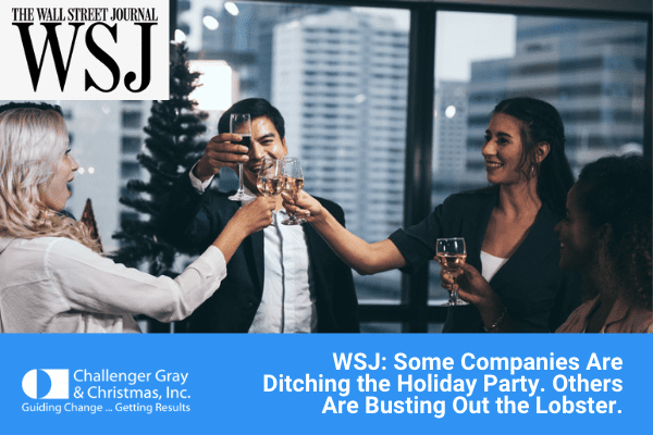 Wall Street Journal Some Companies Are Ditching The Holiday Party