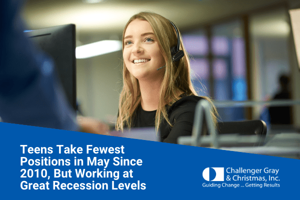 Teen Summer Employment Update May 2023