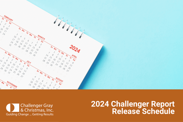 2024 Challenger Report Release Schedule