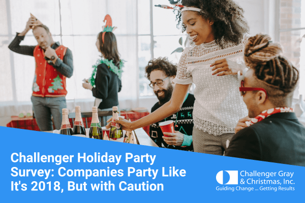 Challenger Holiday Party Survey Companies Party Like It's 2018, But With Caution