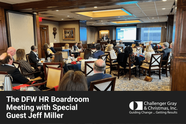 The DFW HR Boardroom Meeting With Special Guest Jeff Miller