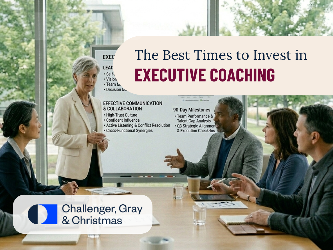 The best times to invest in executive coaching