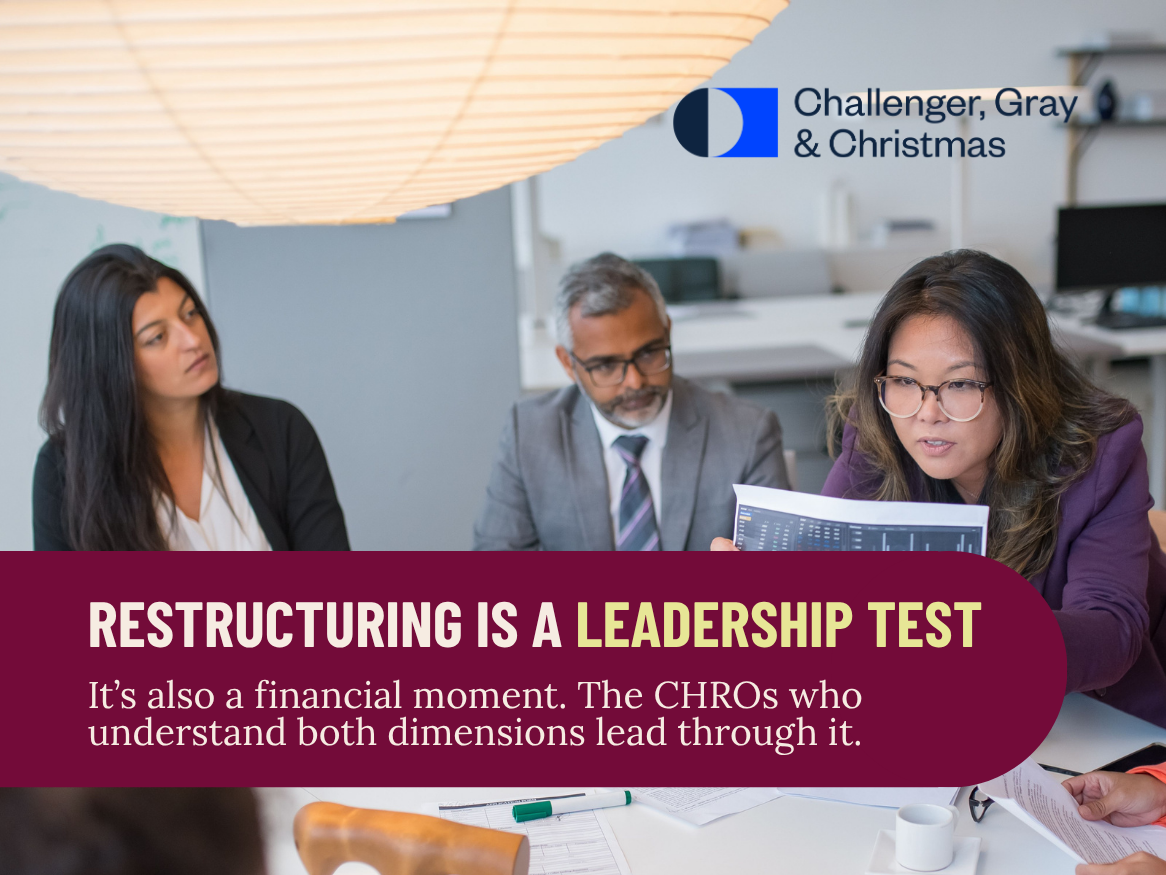 Restructuring is a leadership test